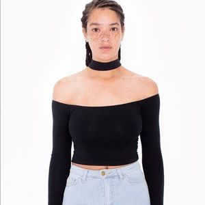 SOLD Choker Crop Top